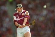 9 September 2001; Eugene Cloonan of Galway during the Guinness All-Ireland Senior Hurling Championship Final match between Tipperary and Galway at Croke Park in Dublin. Photo by Ray McManus/Sportsfile