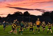 2 September 2016; Action from the Bank of Ireland minis game featuring Seapoint RFC and Newbridge RFC at half-time of the Guinness PRO12 Round 1 match between Leinster and Treviso at the RDS Arena in Ballsbridge, Dublin. Photo by Stephen McCarthy/Sportsfile