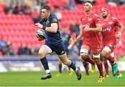 3 September 2016; Ronan O'Mahony of Munster sprints to the try line during the Guinness PRO12 Round 1 match between Scarlets and Munster at Parc Y Scarlets in Llanelli, Wales. Photo by Huw Evans/Sportsfile