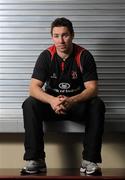 7 December 2010; Ulster's Paddy Wallace after a press conference ahead of their Heineken Cup, Pool 4, Round 3, game against Bath on Saturday. Ulster Rugby Press Conference, Newforge Country Club, Belfast, Co. Antrim. Picture credit: Oliver McVeigh / SPORTSFILE