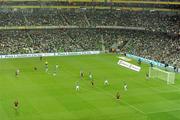 8 October 2010; A general view of the action between the Republic of Ireland and Russia in Aviva Stadium. EURO 2012 Championship Qualifier, Group B, Republic of Ireland v Russia, Aviva Stadium, Lansdowne Road, Dublin. Picture credit: Brendan Moran / SPORTSFILE