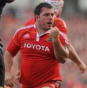 12 December 2010; Wian du Preez, Munster, during the game. Heineken Cup Pool 3 - Round 3, Munster v Ospreys, Thomond Park, Limerick. Picture credit: Diarmuid Greene / SPORTSFILE