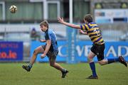 15 December 2010; Fergus Halpin, Newpark Comprehensive, in action against Colin Horgan, Skerries C.C. McMullen Cup Final, Skerries C.C. v Newpark Comprehensive, Donnybrook, Dublin. Picture credit: David Maher / SPORTSFILE