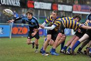 15 December 2010; Eoghan Carron, Skerries C.C. McMullen Cup Final, Skerries C.C. v Newpark Comprehensive, Donnybrook, Dublin. Picture credit: David Maher / SPORTSFILE