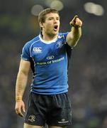 18 December 2010; Gordon D'Arcy, Leinster. Heineken Cup, Pool 2, Round 4, Leinster v ASM Clermont Auvergne, Aviva Stadium, Lansdowne Road, Dublin. Picture credit: Brendan Moran / SPORTSFILE