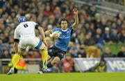 18 December 2010; Isa Nacewa, Leinster. Heineken Cup, Pool 2, Round 4, Leinster v ASM Clermont Auvergne, Aviva Stadium, Lansdowne Road, Dublin. Photo by Sportsfile