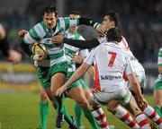 7 January 2011; Willem De Waal, Treviso, in action against Ruan Pienaar, Ulster. Celtic League, Ulster v Treviso, Ravenhill, Belfast, Co. Antrim. Picture credit: Oliver McVeigh / SPORTSFILE