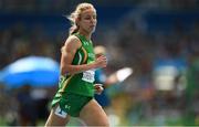 10 September 2016; Greta Streimikyte of Ireland in action during the Women's 1500m T13 Final at the Olympic Stadium during the Rio 2016 Paralympic Games in Rio de Janeiro, Brazil. Photo by Sportsfile