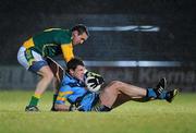 11 January 2011; John O'Loughlin, UCD, in action against Graham Reilly, Meath. O'Byrne Cup, Meath v UCD, Pairc Tailteann, Navan, Co. Meath. Picture credit: Stephen McCarthy / SPORTSFILE