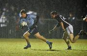 11 January 2011; Tomas Quinn, Dublin, in action against Francis Boyle, Westmeath. O'Byrne Cup, Westmeath v Dublin, St. Loman's GAA Club, Lakepoint Park, Mullingar, Co. Westmeath. Picture credit: David Maher / SPORTSFILE