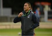 10 September 2016; Connacht head coach Pat Lam before the Guinness PRO12 Round 2 match between Connacht and Ospreys at the Sportsground in Galway. Photo by Oliver McVeigh/Sportsfile