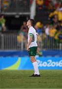 10 September 2016; Luke Evans of Ireland dejected after Brazil score their seventh goal during the Men's Football 7-a-side Pool A Preliminiaries at Deodoro Stadium during the Rio 2016 Paralympic Games in Rio de Janeiro, Brazil. Photo by Sportsfile