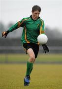 12 January 2011; Paul Mannion, St. Benildus Colege. Leinster Colleges Senior Football A Championship, Round 1, Colaiste Mhuire Mullingar v St. Benildus Colege, St. Loman's GAA Club, Lakepoint Park, Mullingar, Co. Westmeath. Picture credit: Barry Cregg / SPORTSFILE