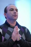 15 January 2011; Former Kilkenny All-Ireland winning hurler DJ Carey speaking at the GAA Games Development conference for 2010. Croke Park Dublin. Picture credit: Barry Cregg / SPORTSFILE