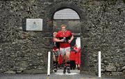 15 January 2011; James Ryan, UCC, makes his way to the pitch ahead of the game. Ulster Bank League Division 1B, Galwegians v UCC, Crowley Park, Glenina, Galway. Picture credit: Stephen McCarthy / SPORTSFILE