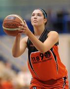 16 January 2010; Julie Kavanagh, 11890 Killester. 2011 Basketball Ireland Women's Superleague Cup Semi-Final, DCU Mercy v 11890 Killester, Neptune Stadium, Cork. Picture credit: Brendan Moran / SPORTSFILE