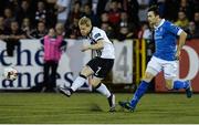12 September 2016; Daryl Horgan of Dundalk in action againstJosh Mailey of Finn Harps during the SSE Airtricity League Premier Division match between Dundalk and Finn Harps at Oriel Park in Dundalk.  Photo by Oliver McVeigh/Sportsfile