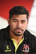 13 September 2016; Charles Piutau of Ulster after a press conference at the Kingspan Stadium in Belfast. Photo by Oliver McVeigh/Sportsfile