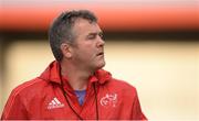 9 August 2016; Munster head coach Anthony Foley prior to the Guinness PRO12 Round 2 match between Munster and Cardiff Blues at Irish Independent Park in Cork. Photo by Piaras Ó Mídheach/Sportsfile