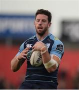 9 August 2016; Alex Cuthbert of Cardiff Blues during the Guinness PRO12 Round 2 match between Munster and Cardiff Blues at Irish Independent Park in Cork. Photo by Piaras Ó Mídheach/Sportsfile