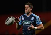 9 August 2016; Lloyd Williams of Cardiff Blues during the Guinness PRO12 Round 2 match between Munster and Cardiff Blues at Irish Independent Park in Cork. Photo by Piaras Ó Mídheach/Sportsfile