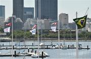 13 September 2016; A general view of the course ahead of the 3-Person Keelboat (Sonar) at the Marina da Glória during the Rio 2016 Paralympic Games in Rio de Janeiro, Brazil. Photo by Sportsfile