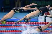 13 September 2016; Talisson Glock of Brazil in action during the Men's 400m Freestyle S6 Final at the Olympic Aquatics Stadium during the Rio 2016 Paralympic Games in Rio de Janeiro, Brazil. Photo by Diarmuid Greene/Sportsfile