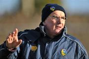 16 January 2011; Leitrim manager Mickey Moran. FBD Connacht League, Roscommon v Leitrim, Elphin GAA Grounds, Elphin, Co. Roscommon. Picture credit: David Maher / SPORTSFILE