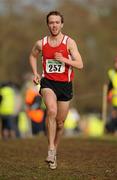 16 January 2011; Tom Maunsell, Cork, in action in the Novice Men 6000m race during the AAI Woodies DIY Novice and Juvenile Uneven Ages Cross Country Championships. Tullamore Harriers Stadium, Tullamore, Co. Offaly. Picture credit: Barry Cregg / SPORTSFILE