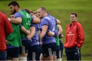 14 September 2016; Munster director of rugby Rassie Erasmus during squad training at the University of Limerick in Limerick. Photo by Seb Daly/Sportsfile