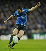 18 December 2010; Jonathan Sexton, Leinster. Heineken Cup, Pool 2, Round 4, Leinster v ASM Clermont Auvergne, Aviva Stadium, Lansdowne Road, Dublin. Picture credit: Matt Browne / SPORTSFILE