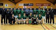 21 January 2011; The Republic of Ireland team. UEFA Futsal EURO 2011/12 Preliminary Round, Group F, Republic of Ireland v Norway, National Basketball Arena, Tallaght, Dublin. Picture credit: Barry Cregg / SPORTSFILE