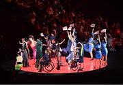 18 September 2016; A general view of the Rio 2016 Paralympic Games Closing Ceremony at the Maracana Stadium in Rio de Janeiro, Brazil. Photo by Diarmuid Greene/Sportsfile