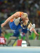 17 September 2016; Ronald Hertog of Netherlands in action during the Men's Long Jump T44 Final at the Olympic Stadium, where he won silver with a jump of 7.29meters, during the Rio 2016 Paralympic Games in Rio de Janeiro, Brazil. Photo by Diarmuid Greene/Sportsfile