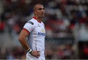 16 September 2016; Ruan Pienaar of Ulster during the Guinness PRO12 Round 3 match between Ulster and Scarlets at the Kingspan Stadium in Ravenhill Park, Belfast. Photo by Oliver McVeigh/Sportsfile