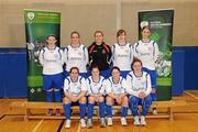 29 January 2011; The IT Sligo team. Womens Soccer Colleges Association of Ireland National Futsal Finals, University of Limerick, Limerick. Picture credit: Diarmuid Greene / SPORTSFILE