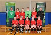 29 January 2011; The UCC team. Womens Soccer Colleges Association of Ireland National Futsal Finals, University of Limerick, Limerick. Picture credit: Diarmuid Greene / SPORTSFILE
