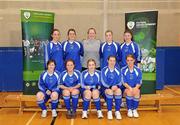 29 January 2011; The DCU team. Womens Soccer Colleges Association of Ireland National Futsal Finals, University of Limerick, Limerick. Picture credit: Diarmuid Greene / SPORTSFILE