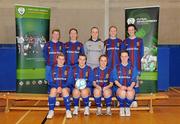 29 January 2011; The UL team. Womens Soccer Colleges Association of Ireland National Futsal Finals, University of Limerick, Limerick. Picture credit: Diarmuid Greene / SPORTSFILE