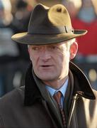 30 January 2011; Trainer Willie Mullins after he sent out Golden Silver to win the Boylesports.com Tied Cottage Steeplechase. Horse Racing, Punchestown Racecourse, Punchestown, Co. Kildare. Photo by Sportsfile