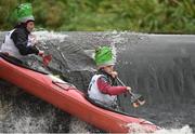 24 September 2016; Gildas and Nathaniel Laplaud in action during the The 57th International Liffey Descent on the River Liffey in Dublin. Photo by Sportsfile