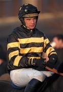30 January 2011; Jockey Thomas Nolan. Horse Racing, Punchestown Racecourse, Punchestown, Co. Kildare. Photo by Sportsfile