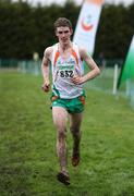 6 February 2011; Micheal Mulhare, Ireland and North Laois A.C., on his way to winning the Intermediate/Celtic U23 10,000m race. Woodie’s DIY Intermediate, Juvenile B, Masters & Celtic National Cross Country, ALSAA, Old Airport Road, Toberbunny, Dublin. Picture credit: Tomas Greally / SPORTSFILE