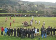 7 February 2011; A general view during the game. Fr Godfrey Cup Quarter-Final Replay, CUS v Presentation College Bray, St. Columba’s College, Whitechurch, Dublin. Picture credit: Stephen McCarthy / SPORTSFILE