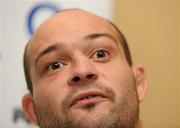 8 February 2011; Ireland's Rory Best during a squad press conference ahead of their RBS Six Nations Rugby Championship match against France on Sunday. Ireland Rugby squad press conference, Fitzpatrick's Castle Hotel, Killiney, Co. Dublin. Picture credit: Brian Lawless / SPORTSFILE