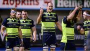 1 October 2016; Devin Toner of Leinster celebrates at the final whistle following his side's victory during the Guinness PRO12 Round 5 match between Cardiff Blues and Leinster at the BT Sport Cardiff Arms Park in Cardiff, Wales. Photo by Seb Daly/Sportsfile