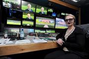 8 February 2011; Irish TV History. The first Sky Sports 3D broadcast on Irish soil. Pictured at the Republic of Ireland v Wales - Carling Four Nations Tournament match is Sky Sports 3D Director Sarah Cheadle. Aviva Stadium, Lansdowne Road, Dublin. Picture credit: Brendan Moran / SPORTSFILE