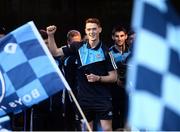 2 October 2016; Brian Fenton of Dublin during the All-Ireland Champions Homecoming at Smithfield Square in Dublin. Photo by Sam Barnes/Sportsfile