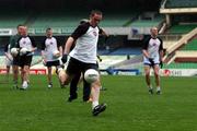 11 October 2001; Ireland's Brendan Devenney pictured during the Irish squad training session in preparation for the Foster's International Rules Series against Australia. MCG, ( Melbourne Cricket Ground ), Melbourne, Australia. Aust2001. Picture credit; Ray McManus / SPORTSFILE *EDI*