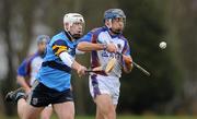 15 February 2011; Brendan Bugler, University of Limerick, in action against John O'Loughlin, University College Dublin. Ulster Bank Fitzgibbon Cup Quarter-Final, University of Limerick v University College Dublin, University of Limerick, Limerick. Picture credit: Diarmuid Greene / SPORTSFILE